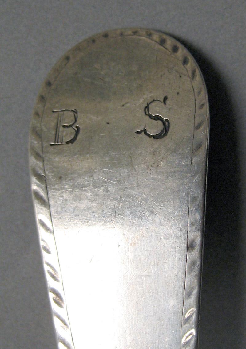 1998.0004.4008 Silver Spoon engraving