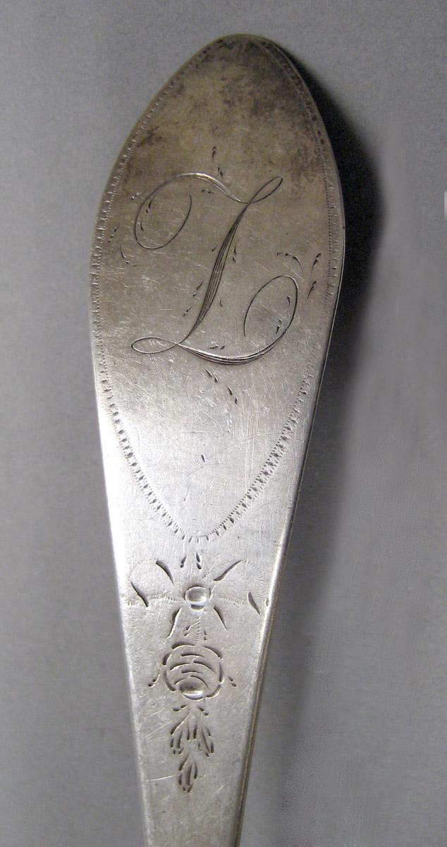 1998.0004.4009 Silver Spoon engraving