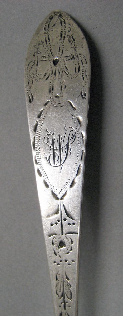 1998.0004.4011 Silver Spoon engraving