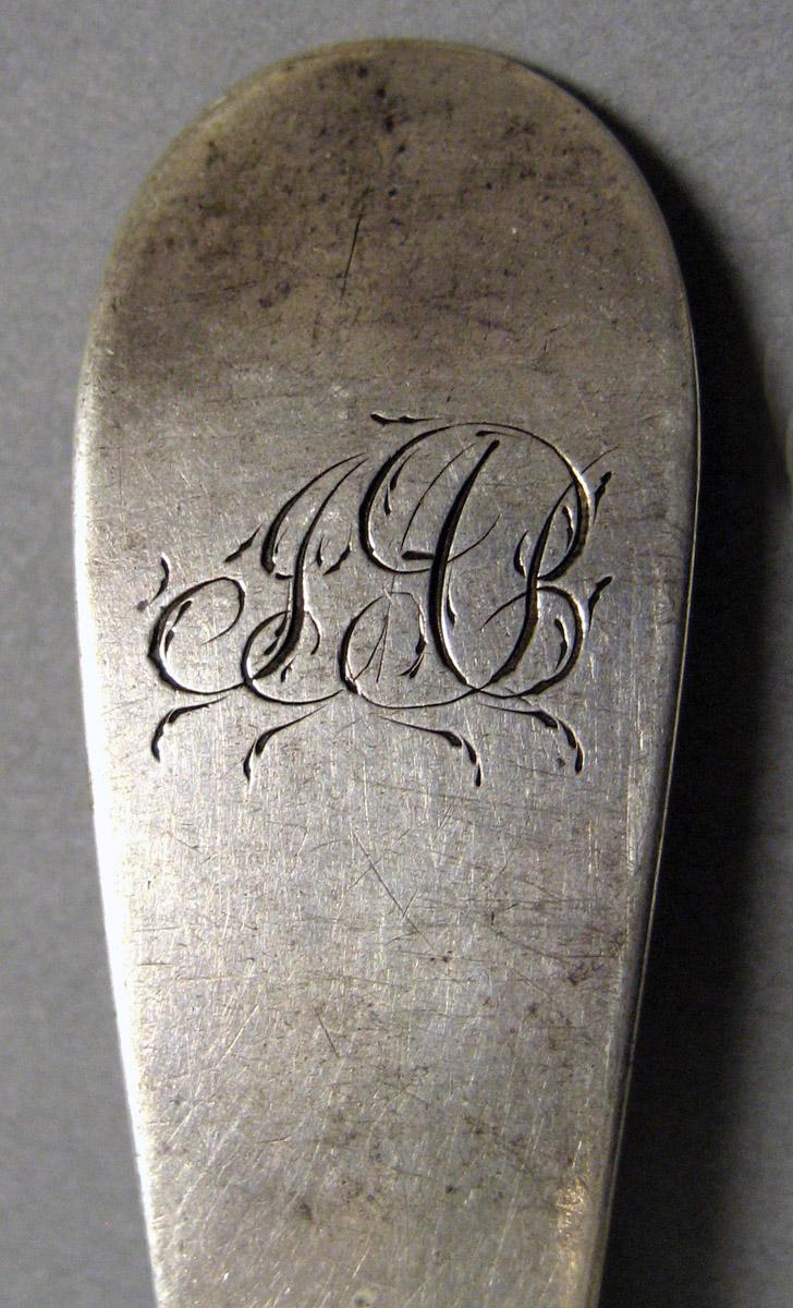 1998.0004.4013 Silver Spoon engraving