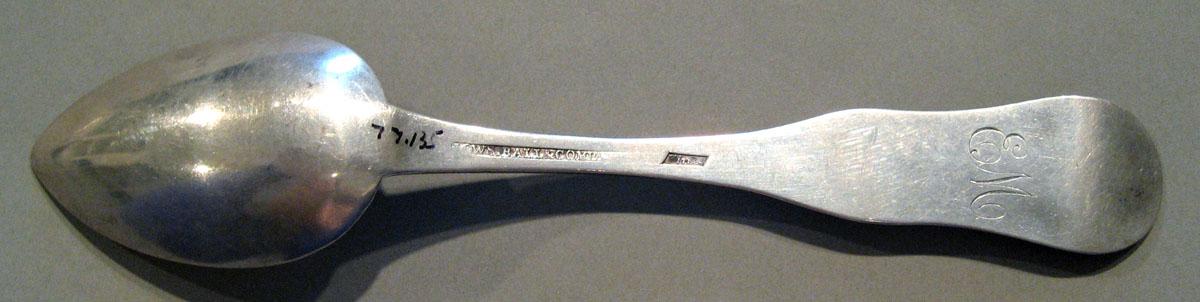 1998.0004.401 Silver Spoon underside