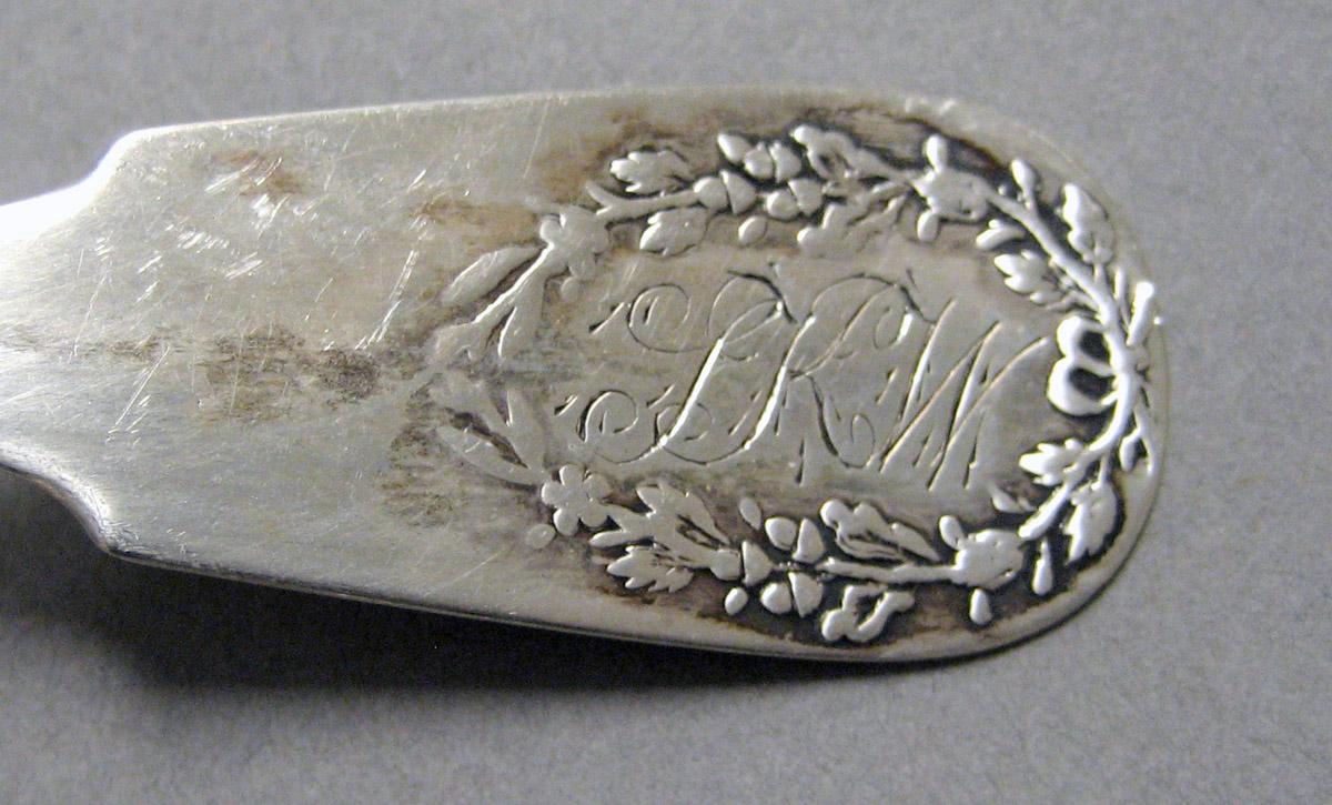 1998.0004.4020 Silver Spoon engraving