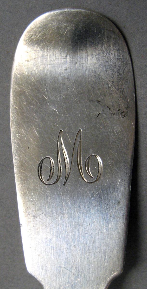 1998.0004.4022 Silver Spoon engraving
