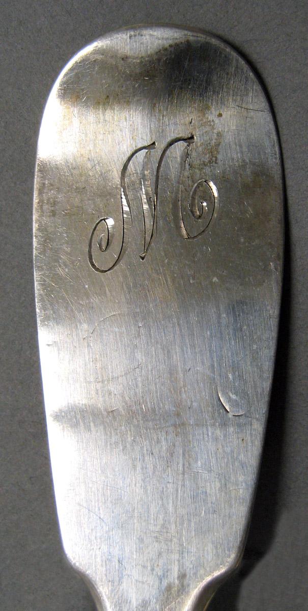 1998.0004.4023 Silver Spoon engraving