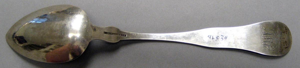 1998.0004.4025 Silver Spoon underside