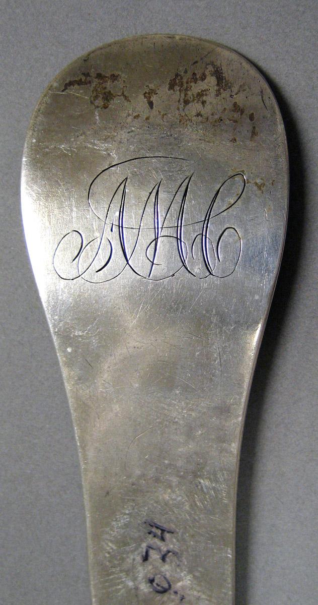 1998.0004.4025 Silver Spoon engraving