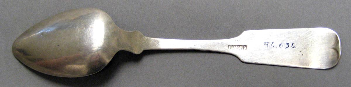 1998.0004.4027 Silver Spoon underside