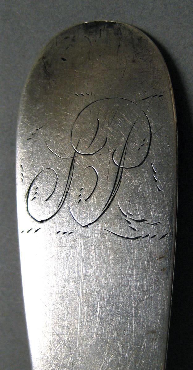 1998.0004.4029 Silver Spoon engraving
