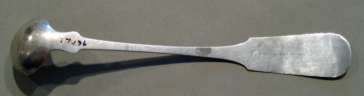 1998.0004.402 Silver Ladle underside