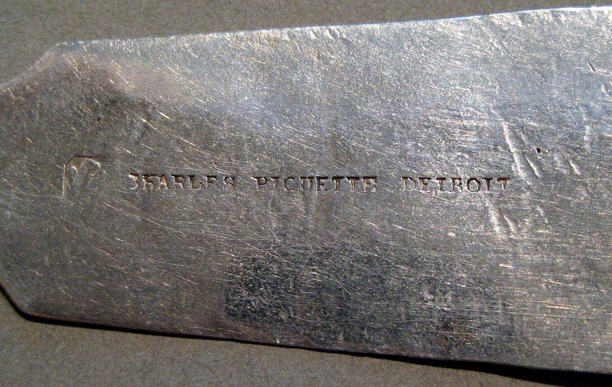 1998.0004.402 Silver Ladle mark
