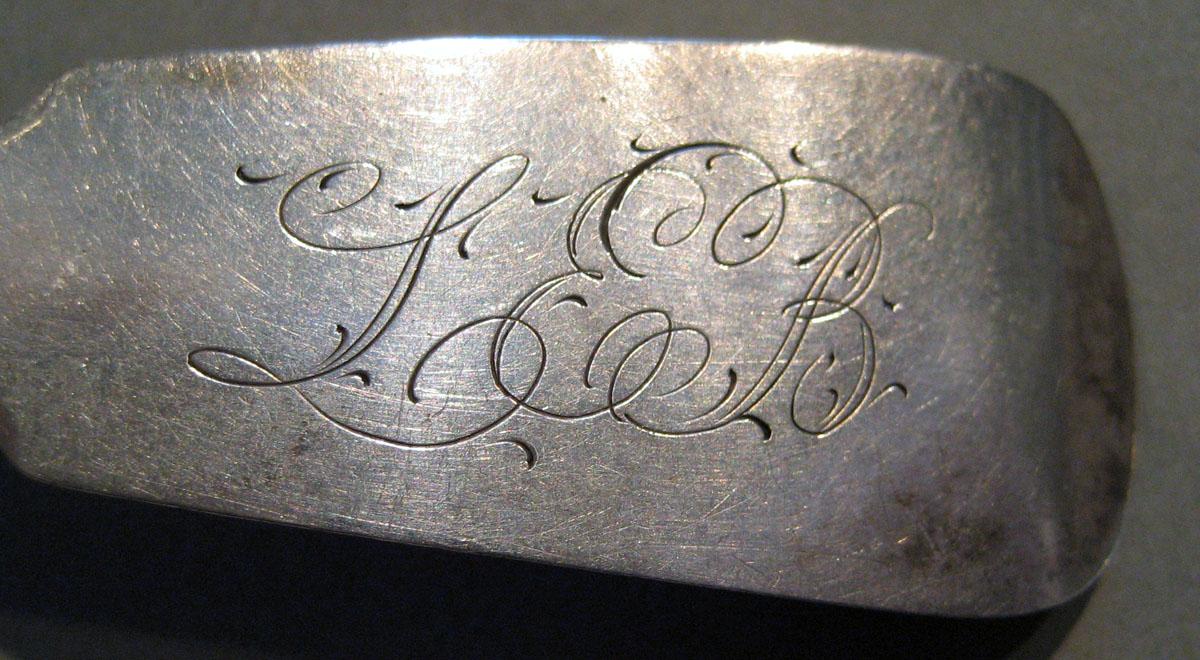 1998.0004.403.001 Silver Spoon engraving