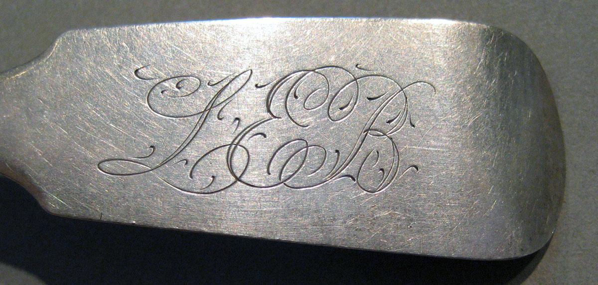 1998.0004.403.002 Silver Spoon engraving
