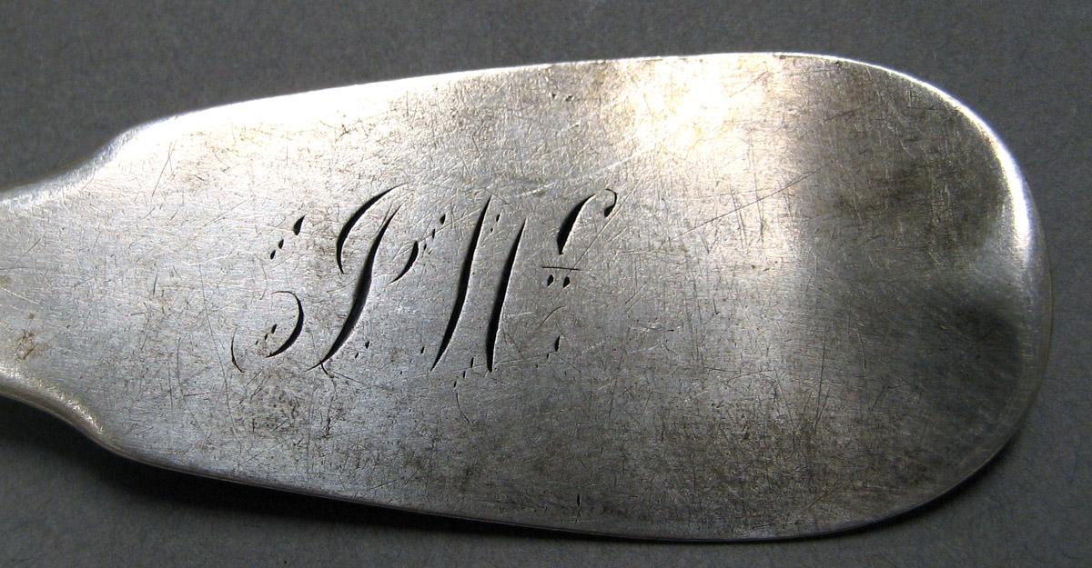 1998.0004.4030 Silver Spoon engraving