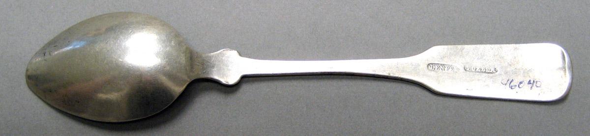 1998.0004.4031 Silver Spoon underside
