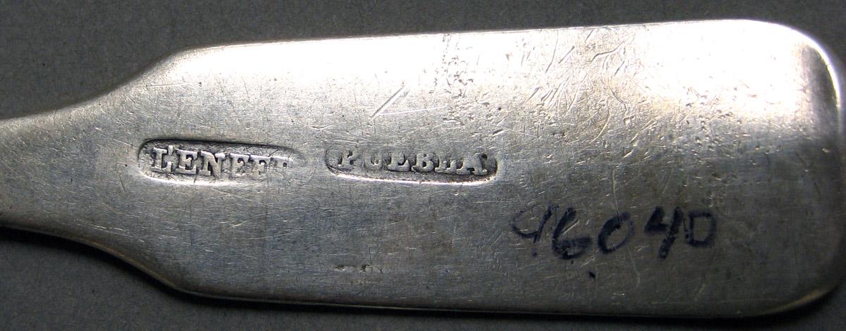 1998.0004.4031 Silver Spoon mark