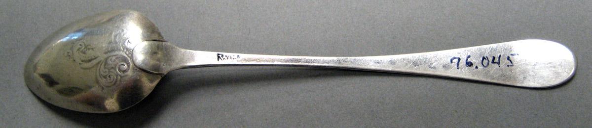 1998.0004.4035 Silver Spoon underside