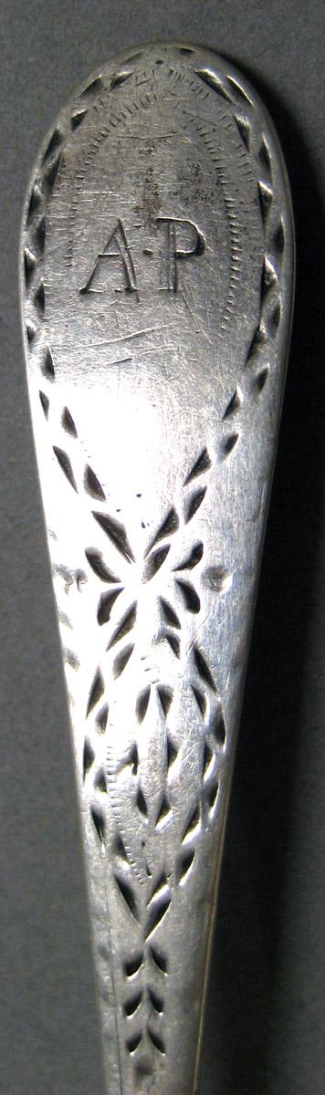 1998.0004.4035 Silver Spoon engraving