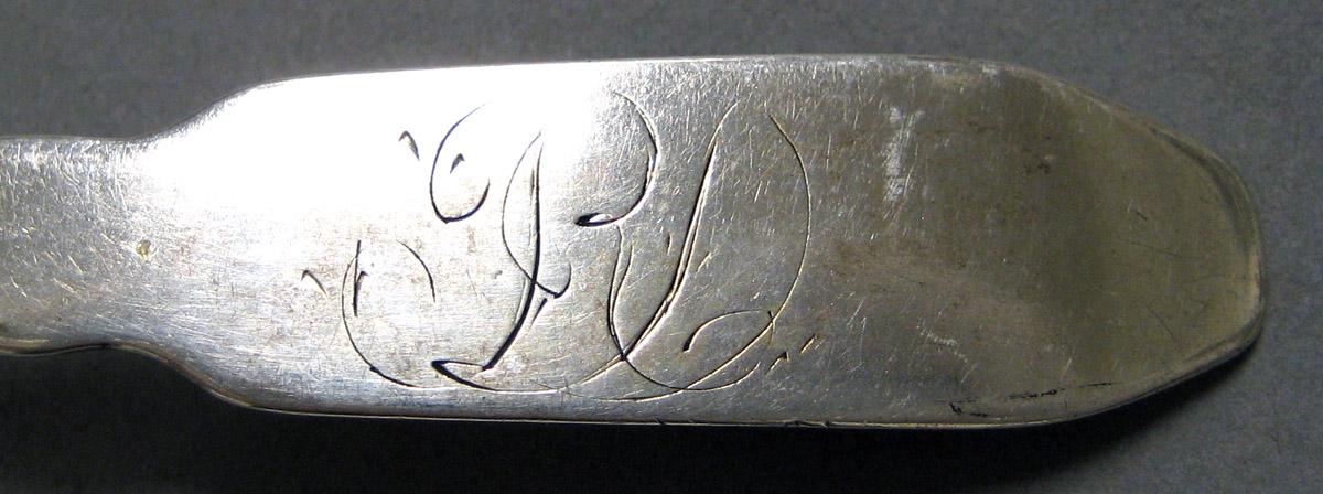 1998.0004.4036 Silver Spoon engraving