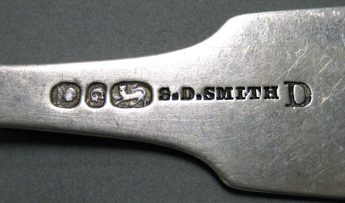 1998.0004.4039 Silver Spoon mark