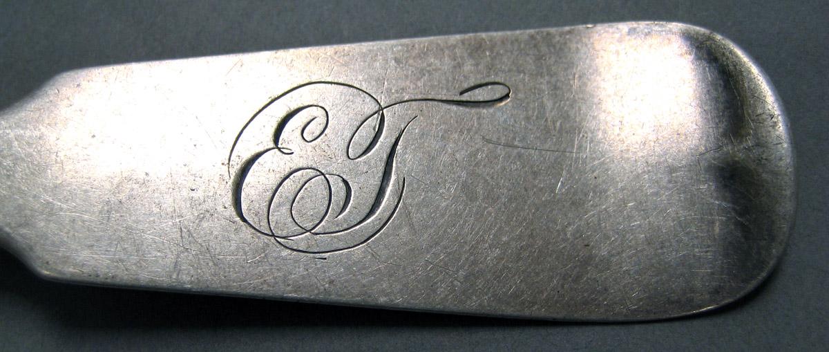 1998.0004.4040 Silver Spoon engraving