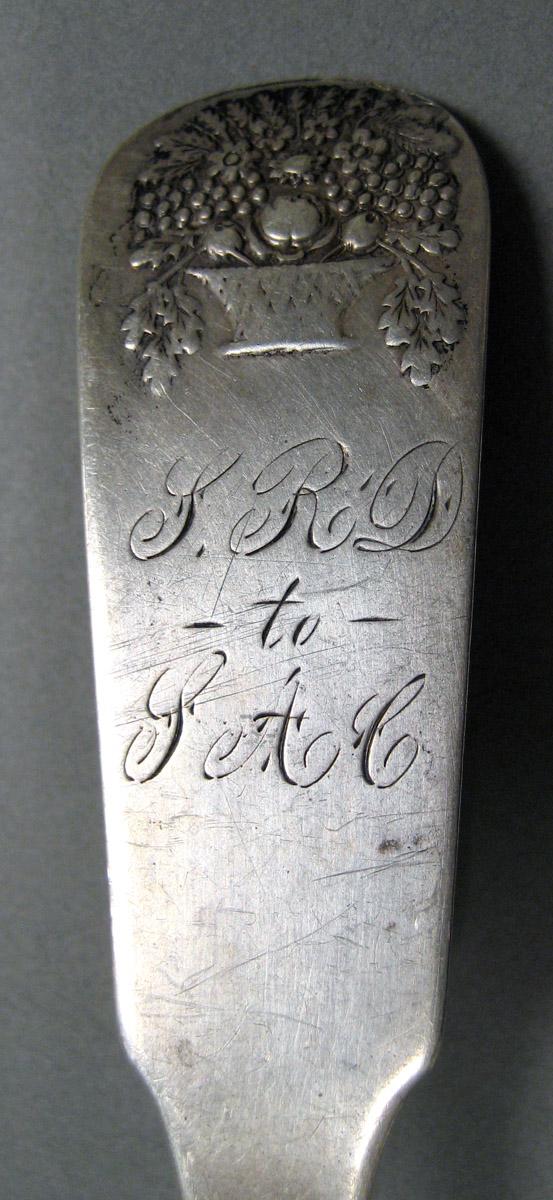 1998.0004.4041 Silver Spoon engraving