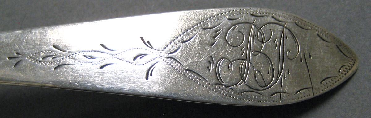 1998.0004.4045.001 Silver Spoon engraving