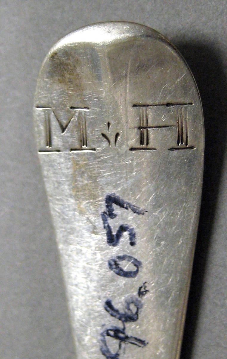 1998.0004.4046 Silver Spoon engraving