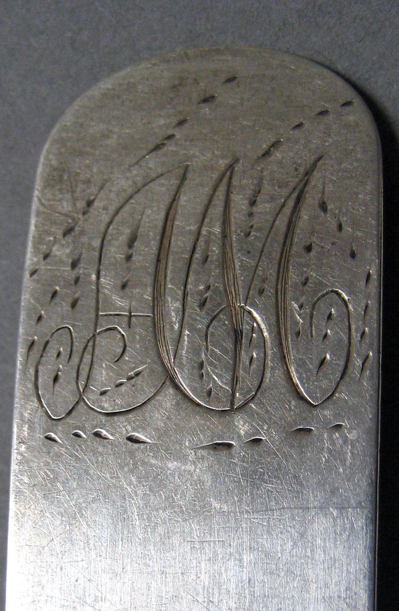 1998.0004.4047.001 Silver Spoon engraving
