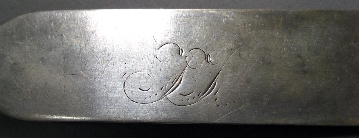 1998.0004.4048 Silver Spoon engraving