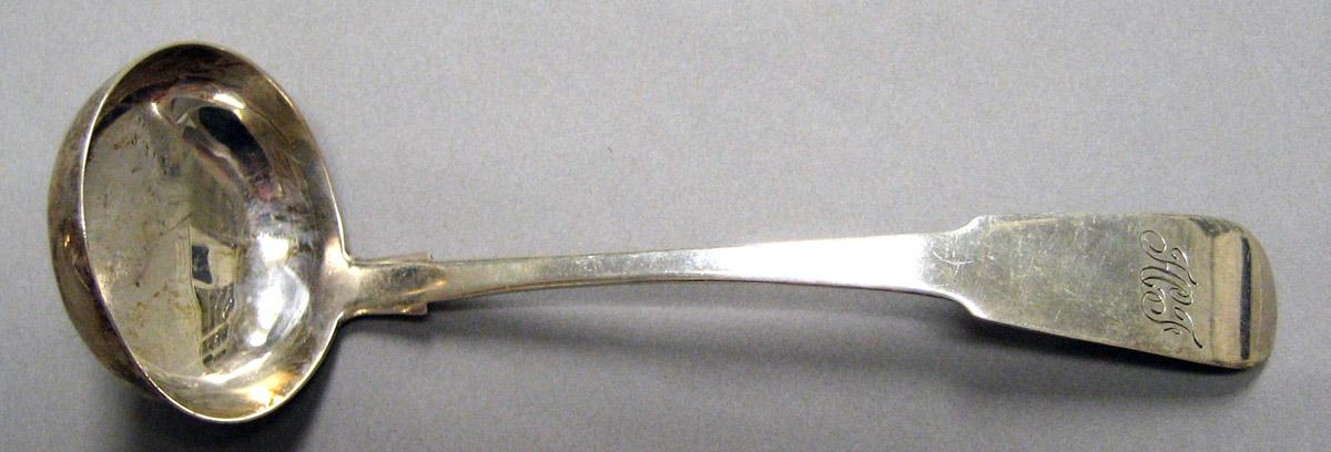 1998.0004.4049.001 Silver Ladle upper surface