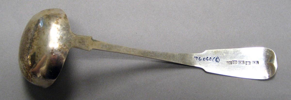 1998.0004.4049.001 Silver Ladle underside