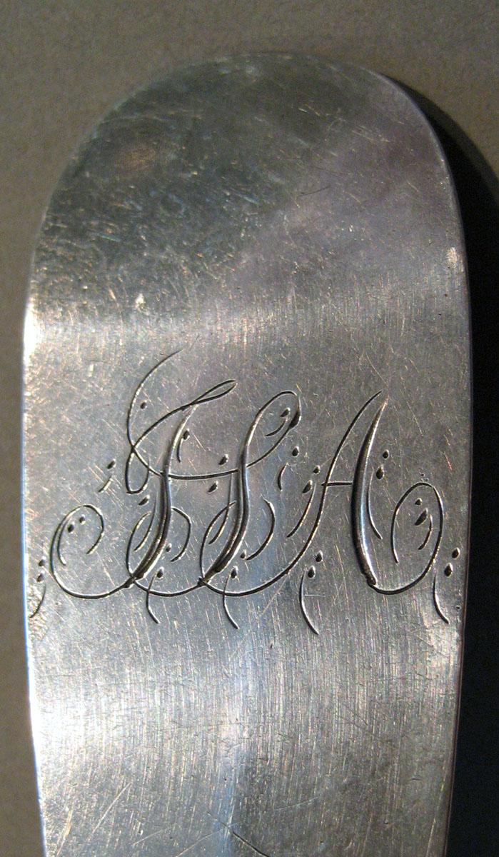 1998.0004.404 Silver Spoon engraving