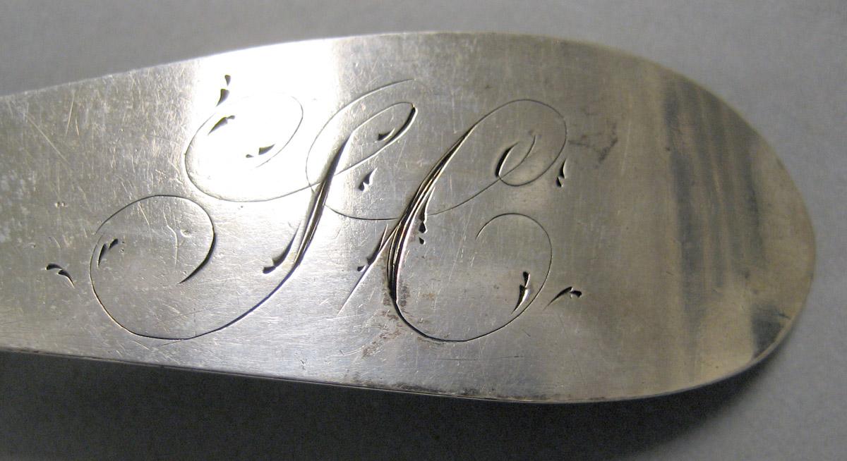 1998.0004.4052 Silver Spoon engraving