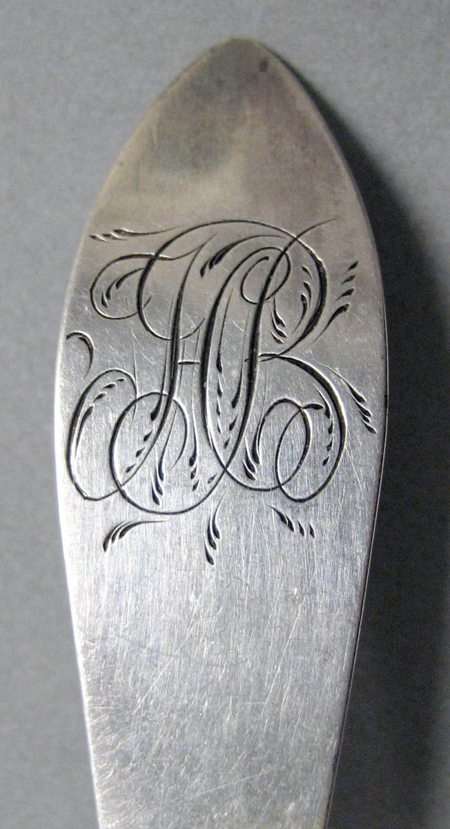 1998.0004.4054 Silver Spoon engraving