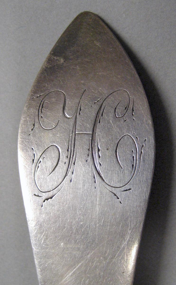 1998.0004.4055 Silver Spoon engraving