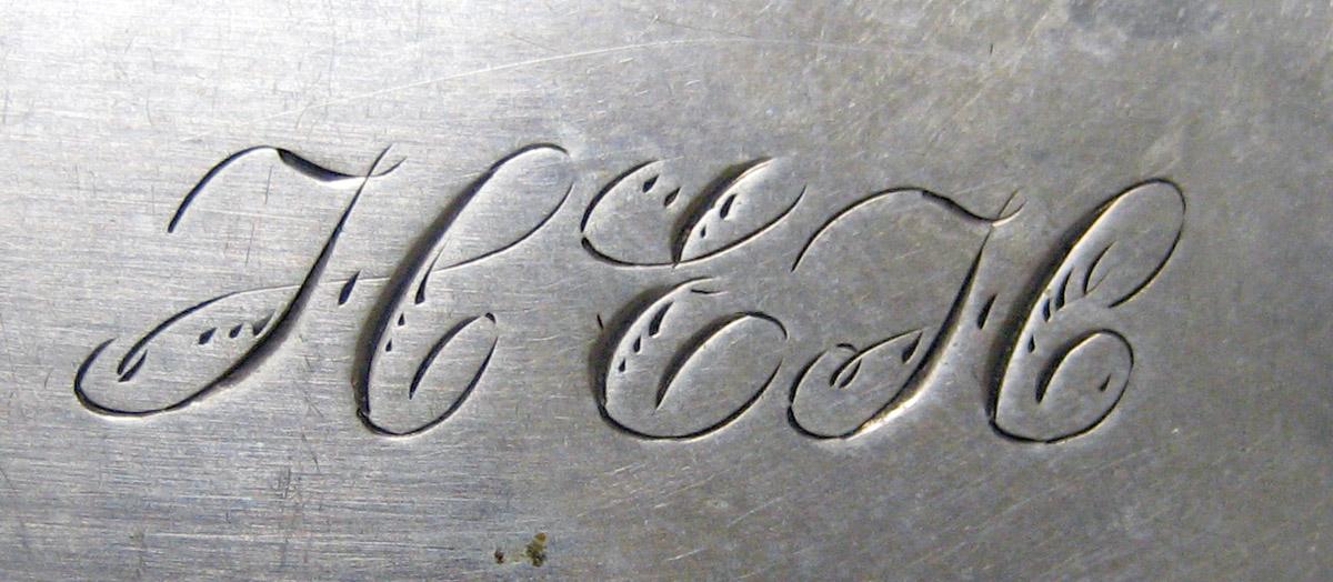 1998.0004.4056.001 Silver Spoon engraving
