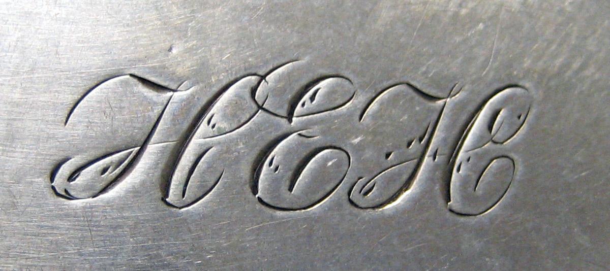 1998.0004.4056.002 Silver Spoon engraving