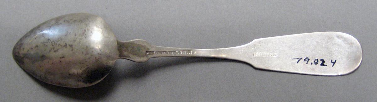 1998.0004.4057 Silver Spoon underside