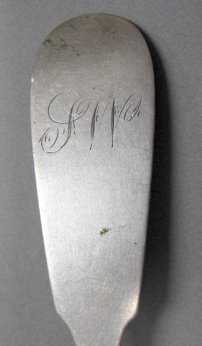 1998.0004.4057 Silver Spoon engraving