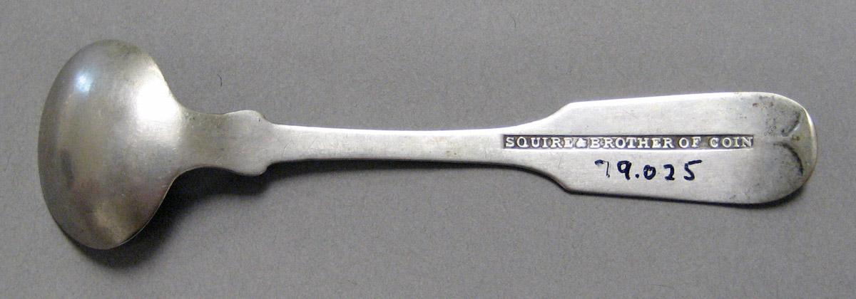 1998.0004.4058 Silver Spoon underside