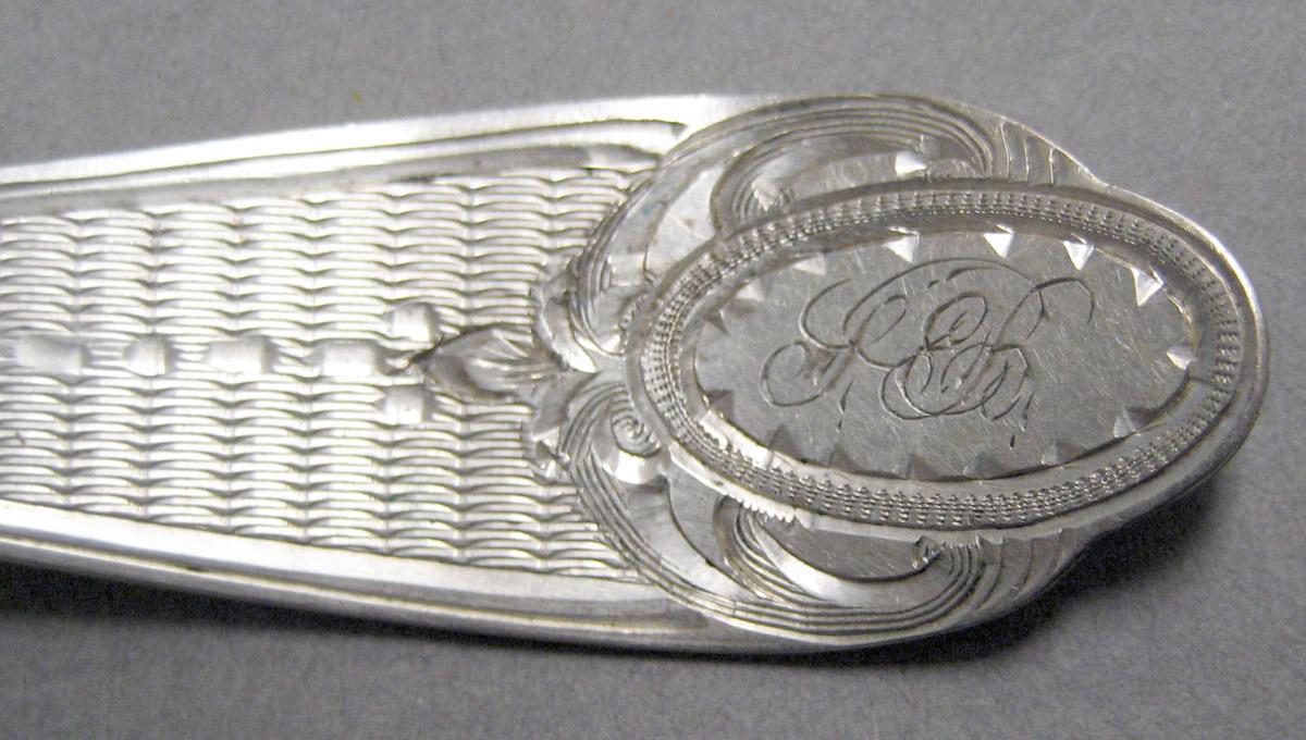 1998.0004.4059 Silver Spoon engraving