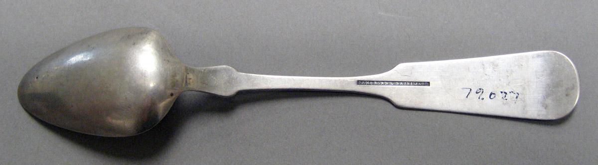 1998.0004.4060 Silver Spoon underside