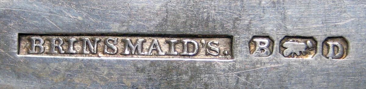 1998.0004.4061 Silver Ladle mark