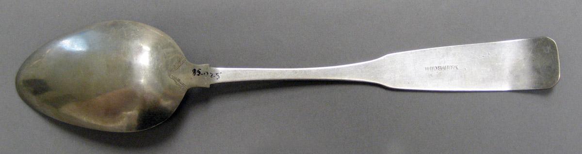 1998.0004.4063 Silver Spoon underside