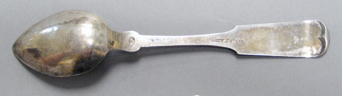 1998.0004.4064 Silver Spoon underside