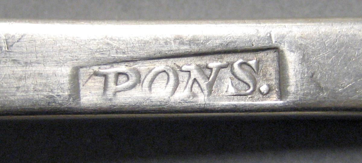 1998.0004.4066 Silver Spoon mark
