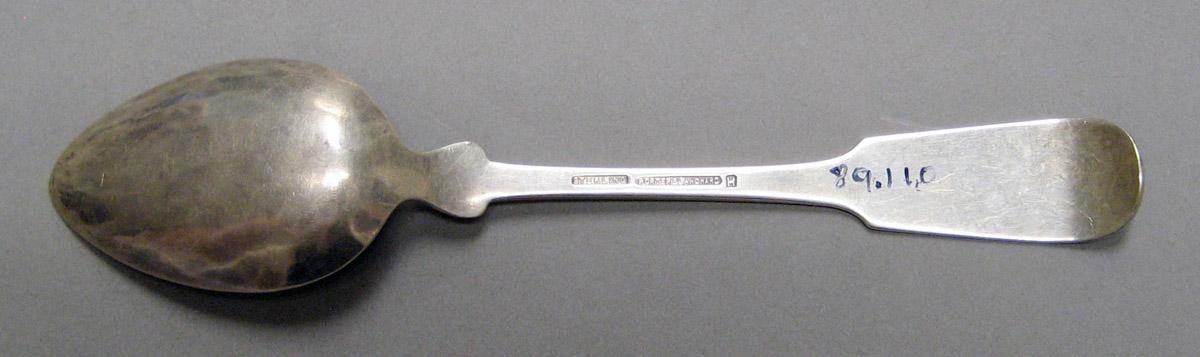 1998.0004.4067 Silver Spoon underside