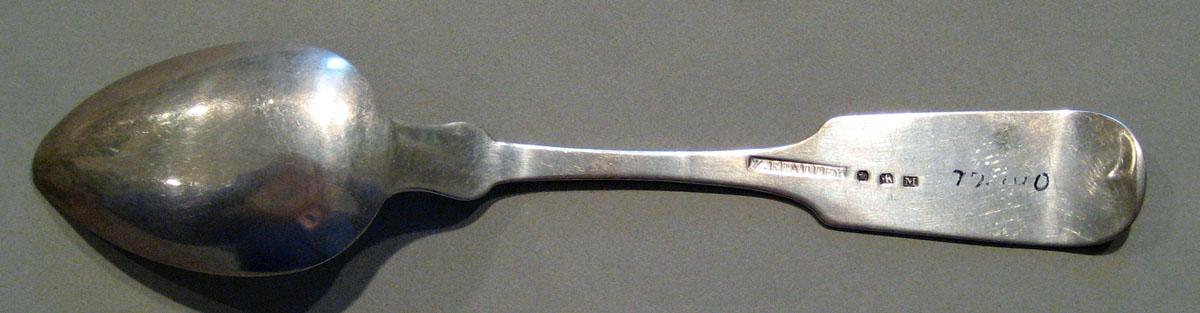 1998.0004.406 Silver Spoon underside