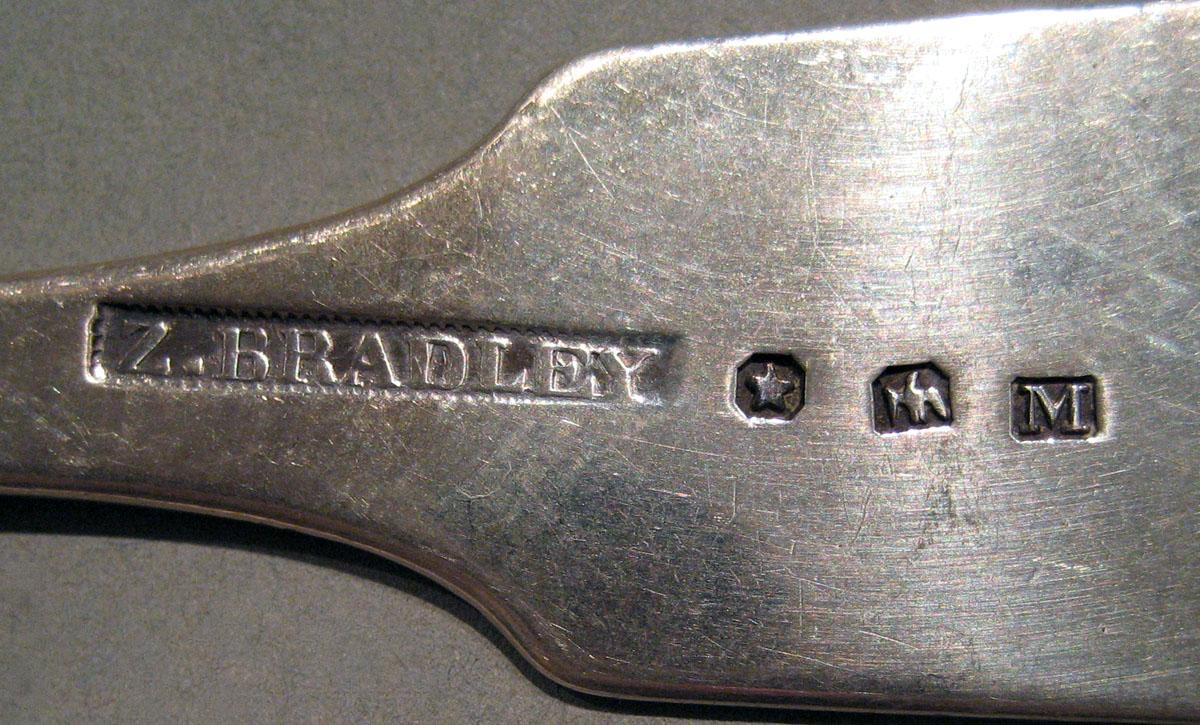 1998.0004.406 Silver Spoon marks