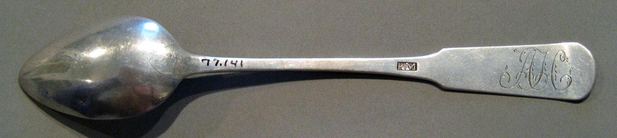 1998.0004.407.001 Silver Spoon underside